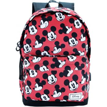 Mochila Disney Estampado Mickey Mouse Rojo Modelo 02928