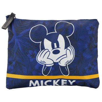 Mickey Mouse Blue-neceser Soleil Pequeño, Azul Oscuro