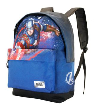 Capitán América Full-mochila Hs Fan, Azul