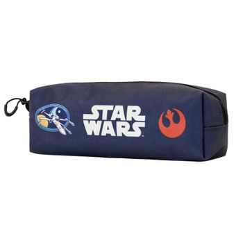 Star Wars Pilot-estuche Portatodo Cuadrado Fan, Negro