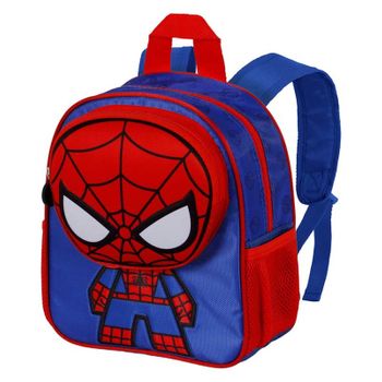 Spiderman Bobblehead-mochila Pocket, Azul