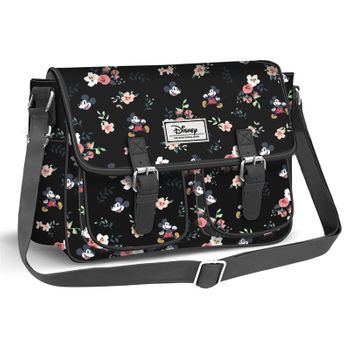 Mickey Mouse Nature-bolso Satchel Grande, Negro