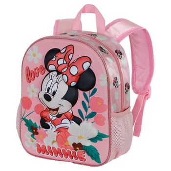 Minnie Mouse Garden-mochila 3d Pequeña, Rosa