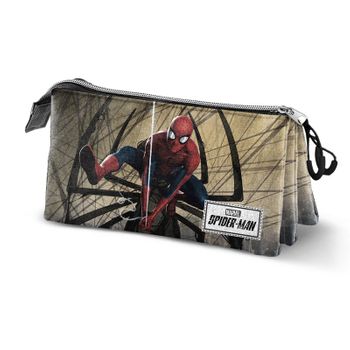 Spiderman Webslinger-portatodo Triple Fan 2.0, Negro