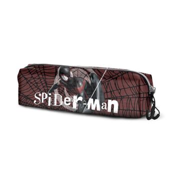 Spiderman Blackspider-estuche Portatodo Cuadrado Fan 2.0, Rojo