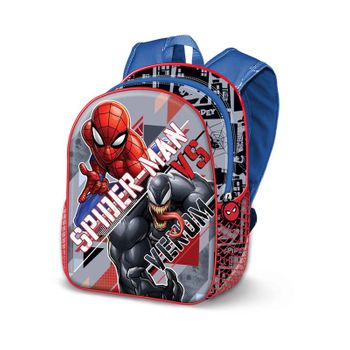 Spiderman Rage-mochila 3d Pequeña, Rojo