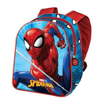Spiderman Climb-mochila 3d Mini, Azul