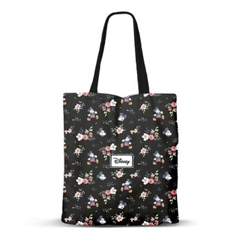 Mickey Mouse Nature-bolsa De La Compra Shopping Bag, Negro