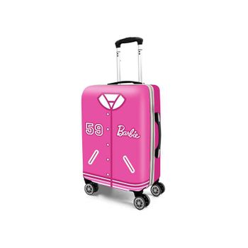 Maleta Cabina Barbie  Abs 4r Varsity 55x38x20 Cm