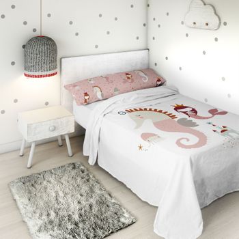 Juego De Sábanas Seahorse Cama 90 Cm