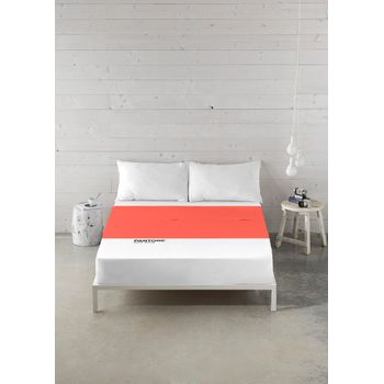 Juego De Sábanas Dark Coral Pantone Cama 135