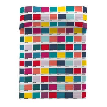 Colcha Bouti Mosaic Colorfull Full Complet Pantone Cama 135