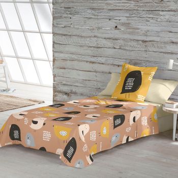 Juego De Sábanas Baby Chick Popcorn Cama 90