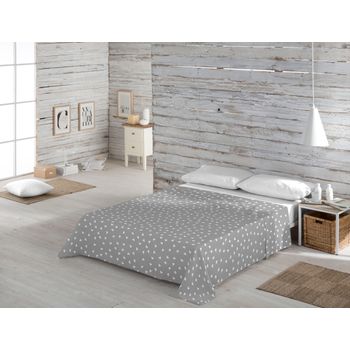 COTTON ARTean - Funda Nordica KADO Cierre con Cremallera visón 220x240 cama  135