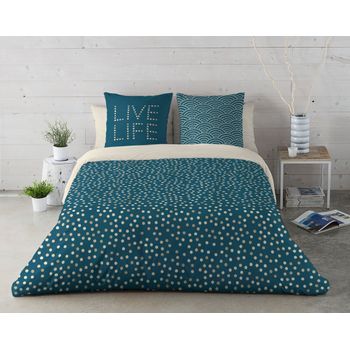 Funda Nórdica Golden Dots Popcorn Cama 135