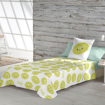 Juego De Sábanas Limon Kawanimals Cama 105