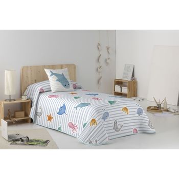 Colcha Bouti Ocean Kawanimals Cama 105