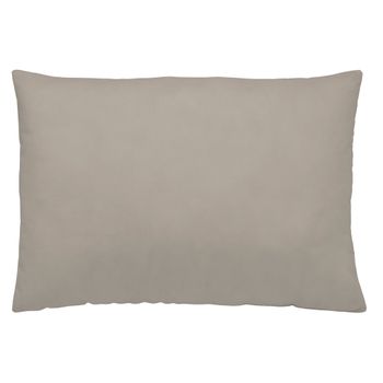 Pack De 2 Fundas De Almohada De Satén 100% Algodón De 300 Hilos Blanco  Efecto Listado De 40 X 85 Cm con Ofertas en Carrefour