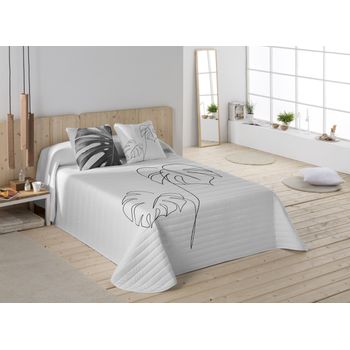 Colcha Pique Modelo Samba Malva Cama 135 Cm. con Ofertas en Carrefour