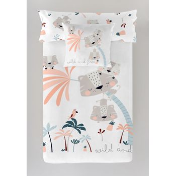 Funda Nórdica Reversible Wild And Free Cool Kids Cama 90