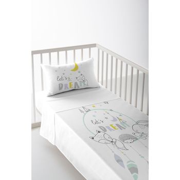 Sábana Bajera (140x70cm) Para Capazo Compatible Con Stokke Jyoko Happy Dino  con Ofertas en Carrefour