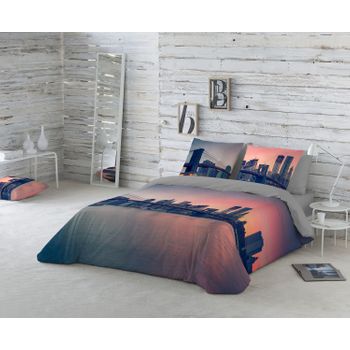 Funda Nórdica Dos Piezas (con Funda Almohada) Vipalia Cama 150/160 Cm  Marino con Ofertas en Carrefour