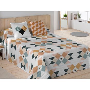 Colcha Pique Modelo Samba Malva Cama 150 Cm. con Ofertas en Carrefour