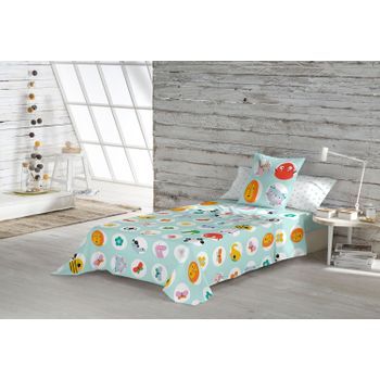 Juego De Sábanas Points Lr 2 Lemon Ribbon Cool Kids Cama 105