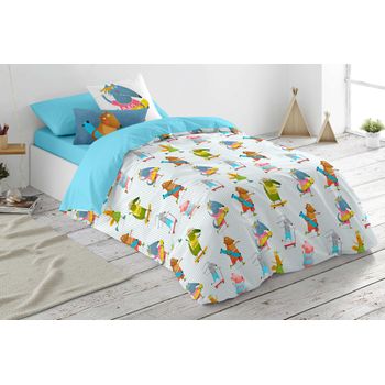 Funda Nordica Infantil / Juvenil Reversible Caperucita. Cama De 105 (180  Ancho X 260 Cm Largo) con Ofertas en Carrefour