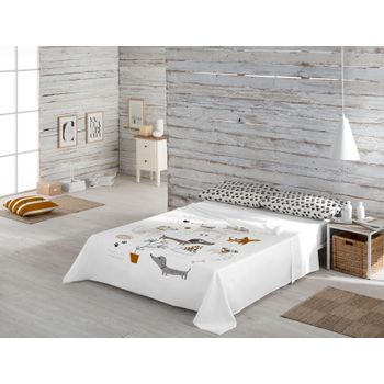 Juego De Sábanas Invierno Afelpadas Pirineo Suave Aruba Cama 135cm Gris  Donegal con Ofertas en Carrefour