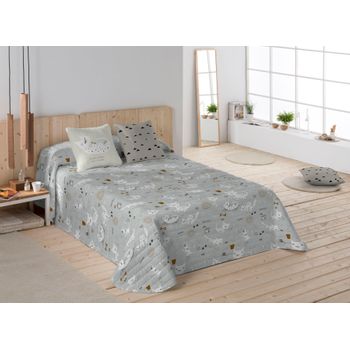 Protector de Colchón de Rizo Impermeable TEX HOME Cama 90 cm Blanco