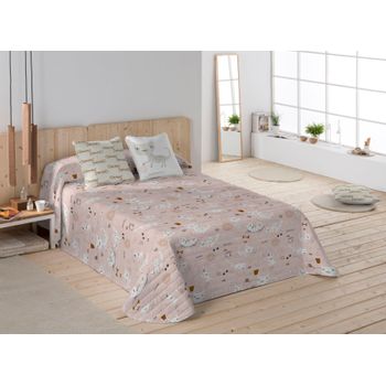 Colcha Bouti Reversible Gatos 4 Panzup Cama 135