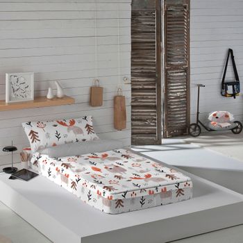 Saco Nordico Con Relleno Wild Forest Icehome Cama 90