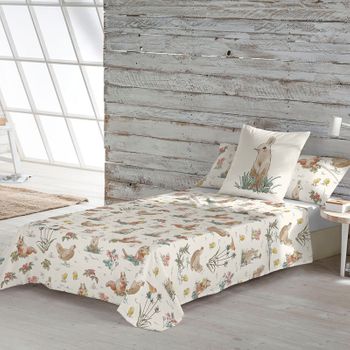 Juego De Sábanas Spring Field Icehome Cama 90