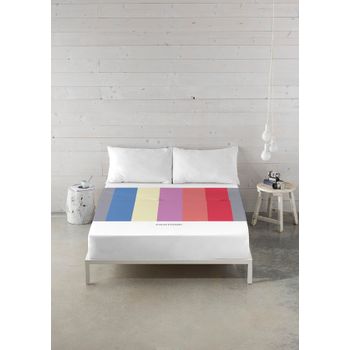 Juego de sabanas Juvenil algodon Poliester Multicolor Cama de 90