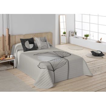 Colcha Primavera Verano Cudillero Gris Poliéster Cama De 200 con Ofertas en  Carrefour