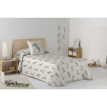 Colcha Bouti Reversible Y 2 Fundas De Cojín Donegal Beagle Cama 150 Cm  Cotton Feeling con Ofertas en Carrefour