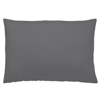 Funda De Almohada Gris Oscuro