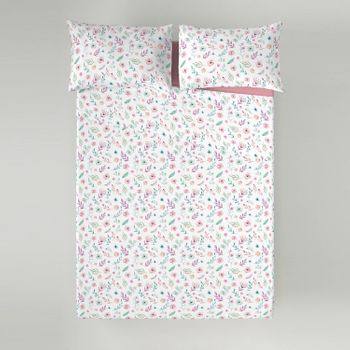 Juego Sabanas 3 Piezas Invierno Rin Naturals Cama 90