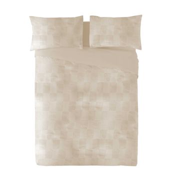 Juego Fundas Nordicas 3 Piezas Elba Beige Naturals Cama 150