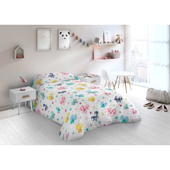 Colcha Bouti Vichy Butterfly Cool Kids Cama 90