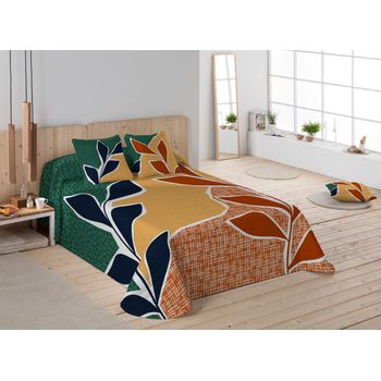 Edredón Nórdico Estampado Cama 150/160cm Flow Reversible Azul Donegal  Collections con Ofertas en Carrefour