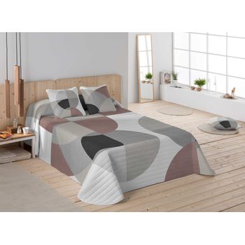 Colcha Bouti Para Cama Verano. Colcha Cubre Cama Acolchada Reversible  Rombos. Cama 180 - 270 X 260 Cm. Color Blanco. con Ofertas en Carrefour