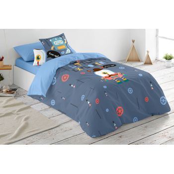 Funda Nordica Infantil/juvenil Reversible Aviador Azul Cama 90 con Ofertas  en Carrefour