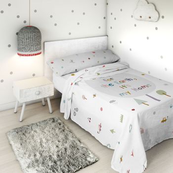 Cotton Artean - Funda Nordica Bordada Saler Cama De 150 Cierre Con  Cremallera con Ofertas en Carrefour