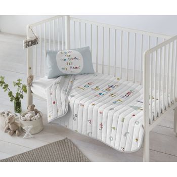 Relleno Nórdico Reversible Bebe Blanco Cuna 60x120 Cm con Ofertas en  Carrefour