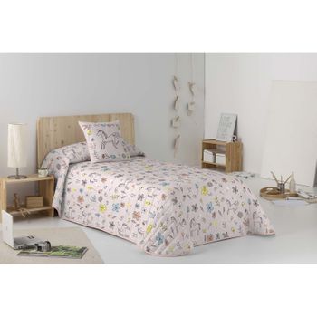 Juego De Sábanas Cuatro Piezas Coralina Goly Cama 150 Cm Gris con Ofertas  en Carrefour