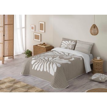 Colcha Pique Modelo Samba Malva Cama 135 Cm. con Ofertas en Carrefour