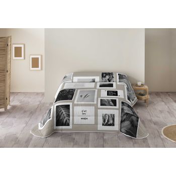 Edredón Nórdico 300gr Bicolor Reversible Cama 135/140cm Visón/ Beige  Donegal Collections con Ofertas en Carrefour