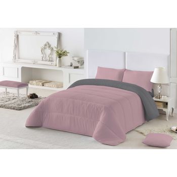 Edredón Nórdico 300gr Bicolor Reversible Cama 135/140cm Visón/ Beige  Donegal Collections con Ofertas en Carrefour